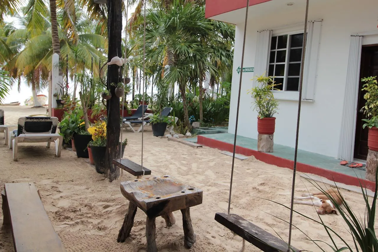 Fogadó Villas Roseliz Punta Allen Mexikó